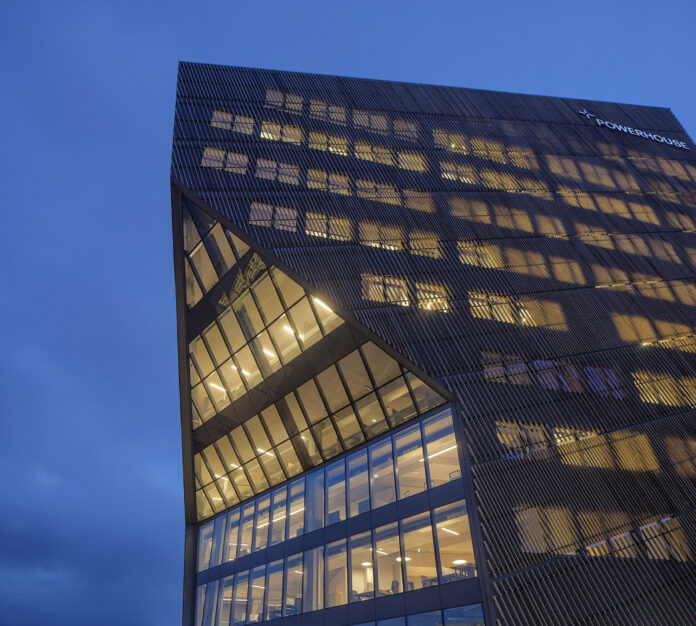 Sensor networks: IoT-driven facade systems in Powerhouse Telemark, Porsgrunn, Denmark, by Snøhetta (Photo Sindre Ellingsen)