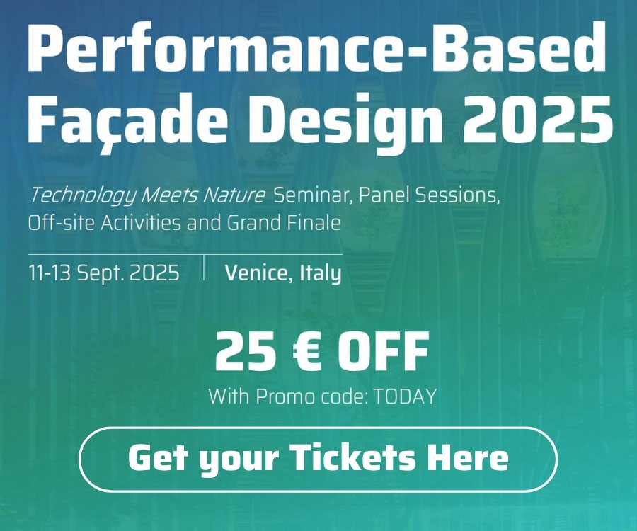 Facade Today Media Partner of Performance-Based Facade Design 2025