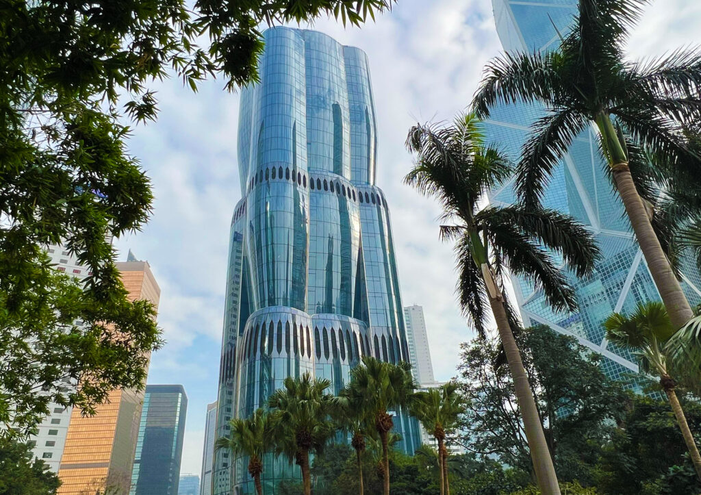The Henderson in Hong Kong, designed by Zaha Hadid Architects - Photo credit: Hufton+Grow via CTBUH