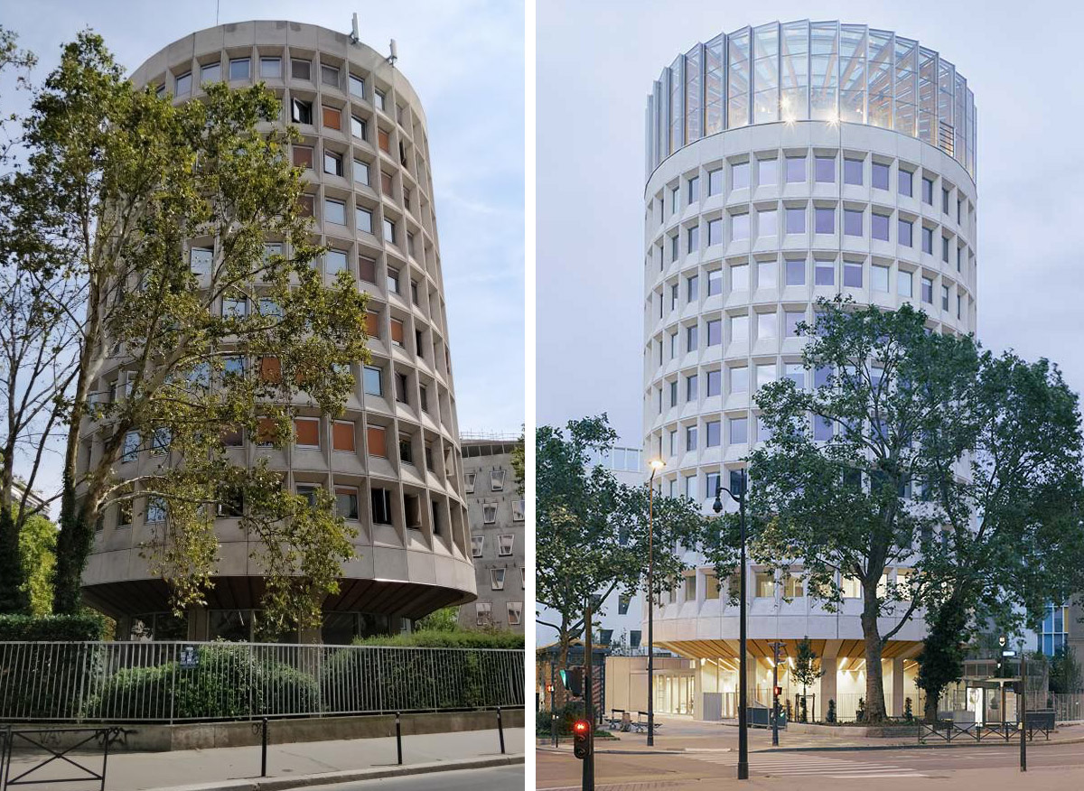 Tour Racine, Paris Architects: Maud Caubet Architectes (Facade) engineering & consulting: Arcora and CSD Faces