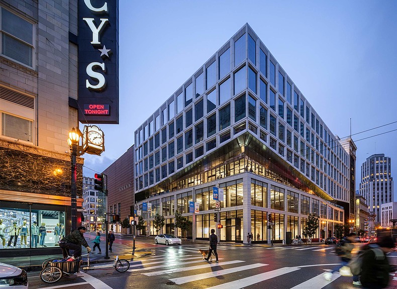 100 Stockton, San Francisco, California Architects: Gensler Engineering: Degenkolb and KPFF