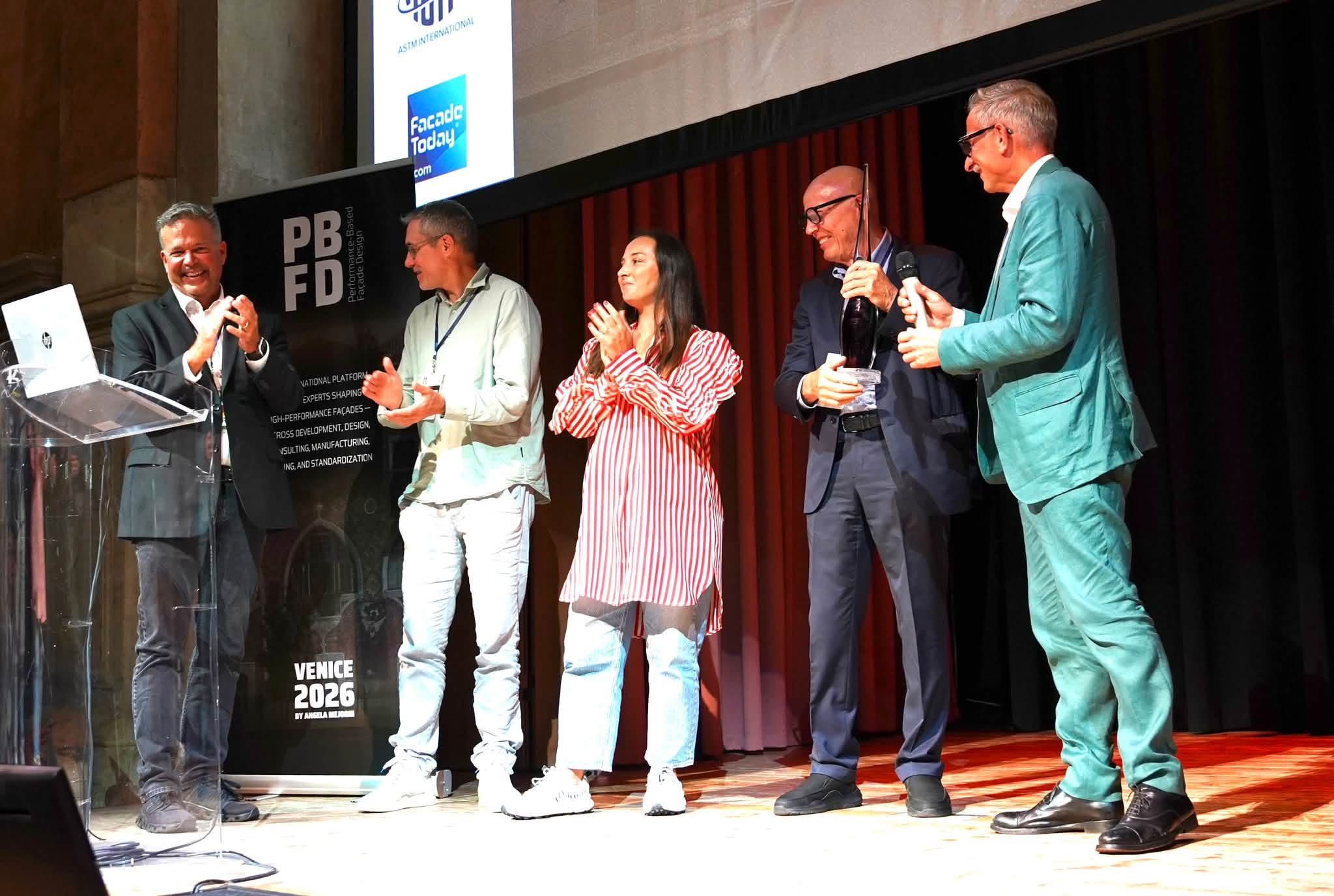 PBFD 2026 with Facade Today media partner - Massimo Colomban awarded for his career
